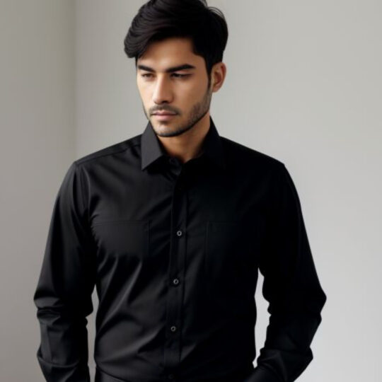 Formal Shirt - Super Rich - Black L